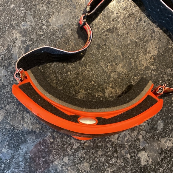 Hurley Ski Snowboard Winter Snow Goggles Adult Unisex Orange - Picture 2 of 8